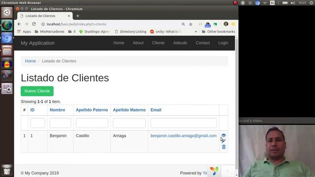 Introducción Yii2 Básico para principiantes смотреть онлайн
