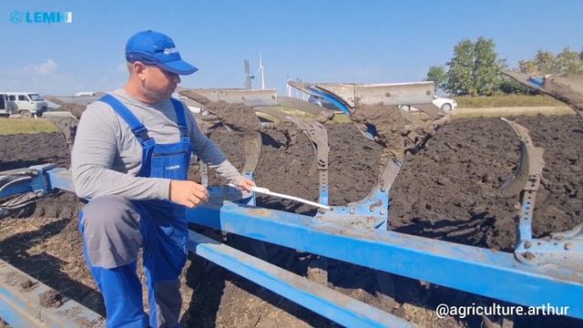 Немного о настройках плуга Diamant от Lemken смотреть онлайн