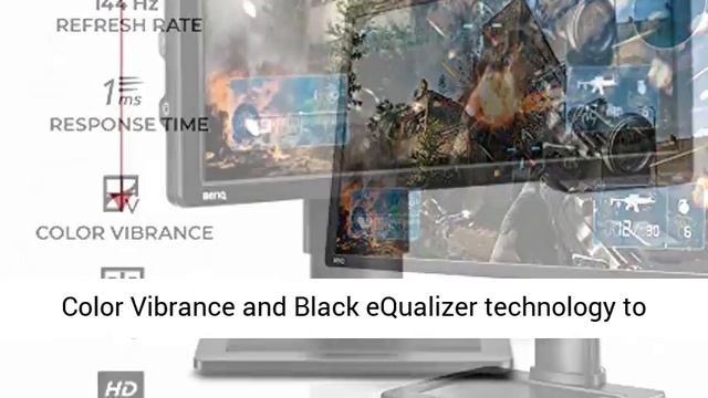 BenQ ZOWIE XL2411P 24 Inch 144Hz Gaming Monitor 1080P 1ms Review смотреть онлайн