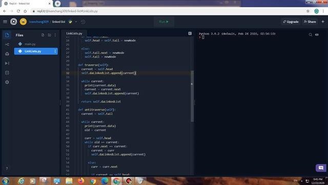 How a Linked List and Double Linked List works in python. смотреть онлайн