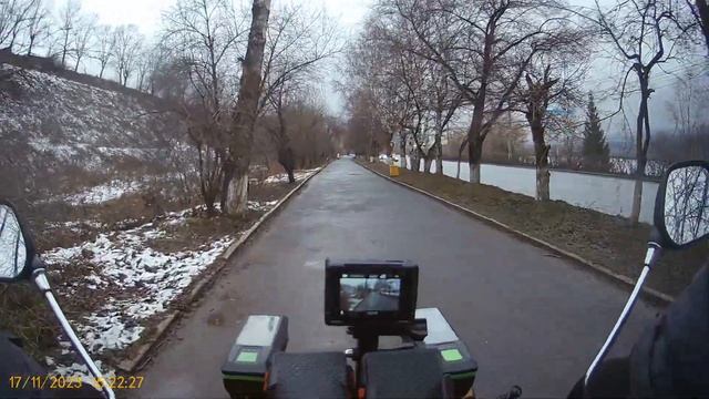 Видео за 17.11.2023 года еду по делам вид второй камеры смотреть онлайн