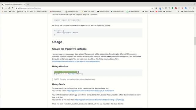 Pipedrive Rest API using Laravel смотреть онлайн