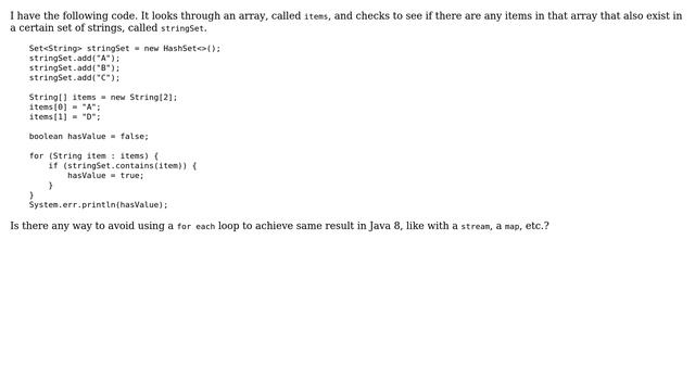 Code Review: Finding whether a set and an array have any strings in common (3 Solutions!!) смотреть онлайн