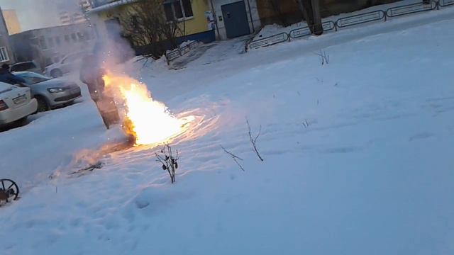 загорелась бочка с серебрянкой смотреть онлайн