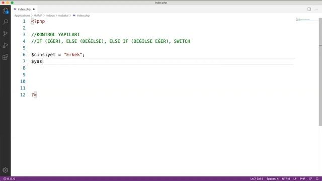 PHP & MySQL Dersleri - Ders 4 - PHP'de If, Else If, Switch Case Kontrol Yapıları смотреть онлайн