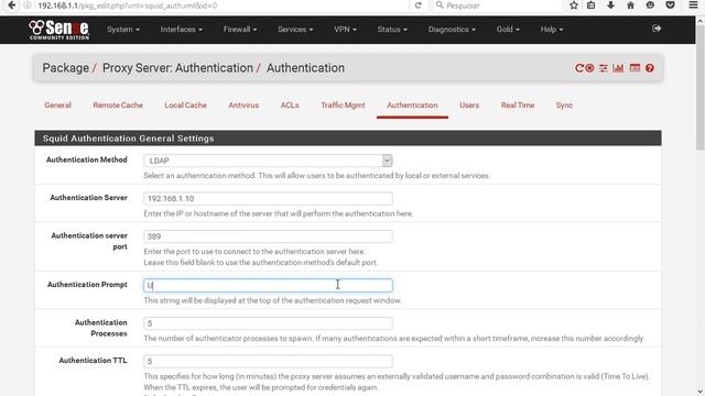 pfSense - Aula 11 - Instalação do pfSense 2.3.1 - squid + squidGuard - proxy | Professor Prochnow смотреть онлайн