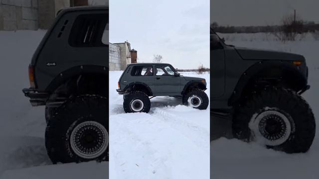 НЕ НИВА V8 4.3 3UZ 350л.с. ПЕРВЫЙ ВЫЕЗД смотреть онлайн