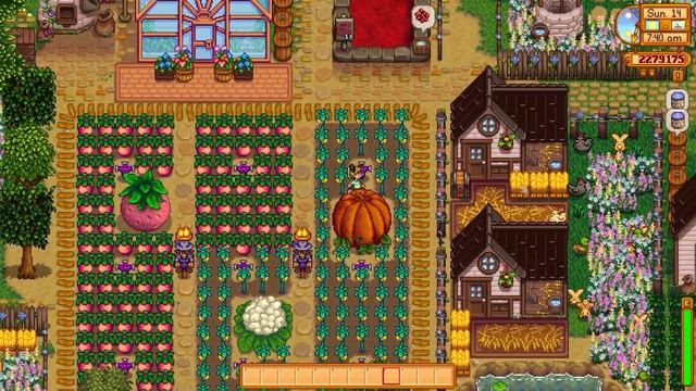 Stardew Valley 4 Seasons Farm Tour ? Forest Farm смотреть онлайн