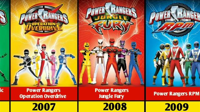 Power Rangers Tv series in Chronological Order (1993-2023) | power rangers dino charge | cosmic fur смотреть онлайн