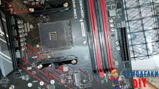 Распаковка Материнская плата MSI B450 Gaming Plus Max (sAM4, AMD B450, PCI-Ex16)