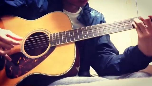 Ghost of days gone by - Alter bridge acoustic intro cover смотреть онлайн