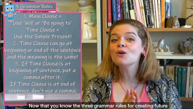 How to use Future Time Clauses : 3 Grammar Rules and 3 Types! Improve your English Grammar! смотреть онлайн