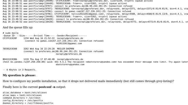 DevOps & SysAdmins: How to drop registration mail bounces to noreply@ mail address? смотреть онлайн