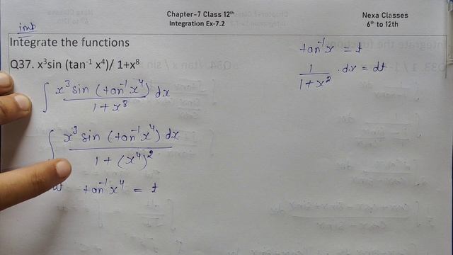 Class 12 Ex 7.2 Q37 Math | Chapter7 Class12 Math | Integration | Ex 7.2 Q37 Class 12 Math смотреть онлайн