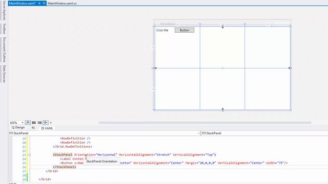 C# WPF andf GUI - Grid смотреть онлайн
