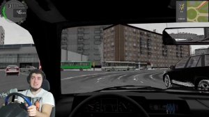 ПЕРВЫЙ ГОЛОЛЕД ПРИШЛОСЬ ЕХАТЬ НА ЛЕТНЕЙ РЕЗИНЕ - CITY CAR DRIVING + РУЛЬ