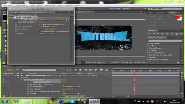 Tutorial - Como Fazer Intro 2° Parte (After Effects) смотреть онлайн