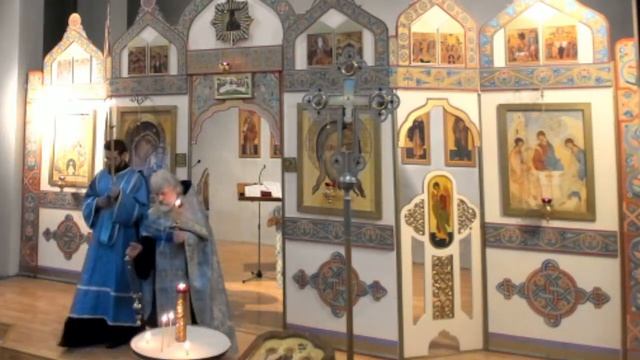 13.10.2022 Всенощное бдение Покров Пресвятой Владычицы нашей и Богородицы смотреть онлайн