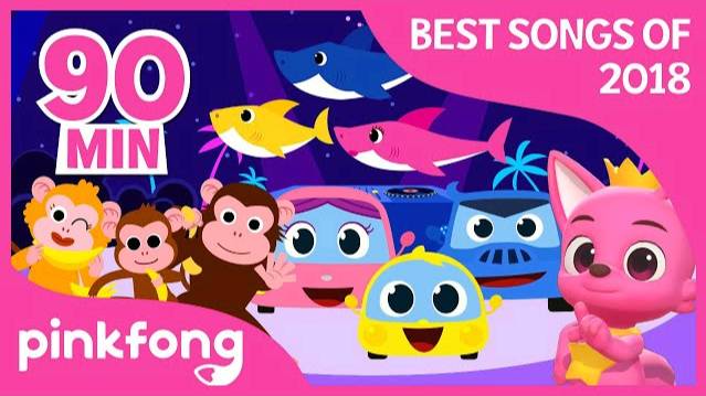 Baby Shark and more | Best Songs of 2018 | +Compilation | Pinkfong Songs for Children смотреть онлайн