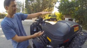 Обзор и тюнинг квадроцикла jumbo 700 max lux часть-1