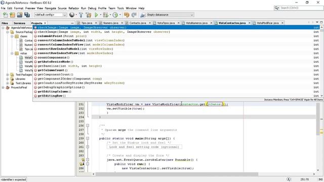 Como crear agenda telefónica en java | NetBeans ?? смотреть онлайн