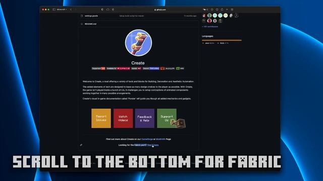 How to install Create Mod for Fabric Loader - QUICK GUIDE - MINECRAFT смотреть онлайн