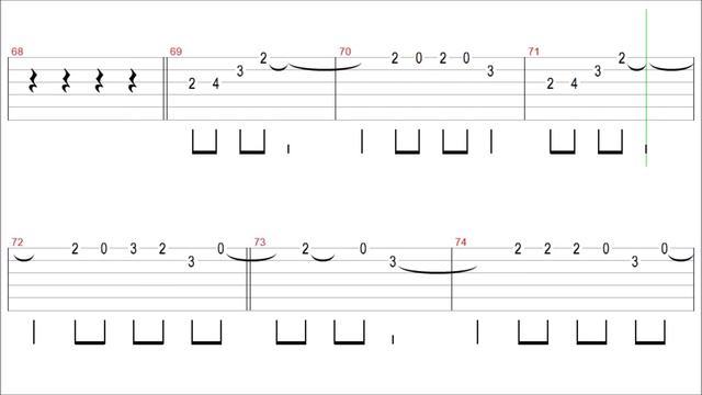 ABBA - Mamma Mia / Guitar Tab+BackingTrack смотреть онлайн