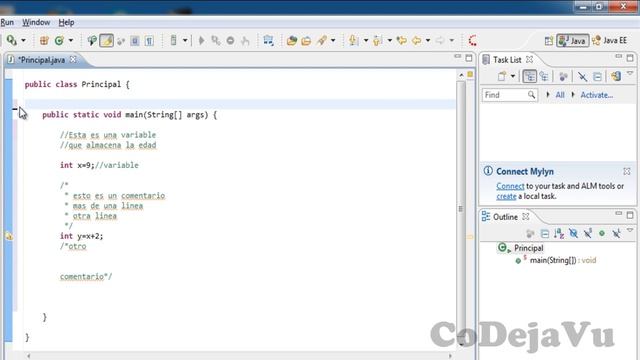 Comentarios en Java смотреть онлайн