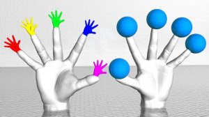 Разноцветные пальчики | Учим цвета | Мультфильм  #разноцветныепальчики #учимцвета #мультфильм