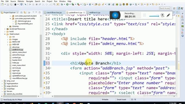 Java Project Development (Part-3) | Rajesh K. Rai | SISTec Gandhi Nagar смотреть онлайн