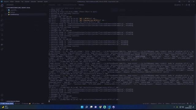⌈Python⌋ → Flask Middleware Tutorial смотреть онлайн