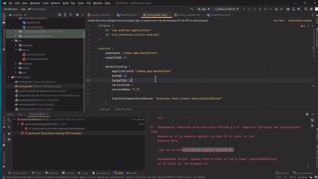 Cómo agregar un Botón de retroceso en el ActionBar con #Kotlin en #Android Studio смотреть онлайн