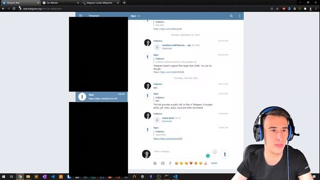 Hosting a Website on Telegram? - How to use TLGUR to serve a Static Webpage from Telegram смотреть онлайн