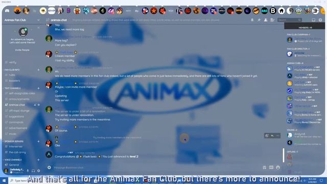 Animax Fan Club Update (+ The Smile Infinity and my main server) смотреть онлайн