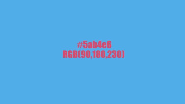 #5ab4e6 RGB(90,180,230) смотреть онлайн