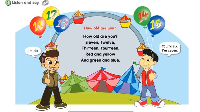 Get Smart 1 Module 4 : How old are you ? Song смотреть онлайн