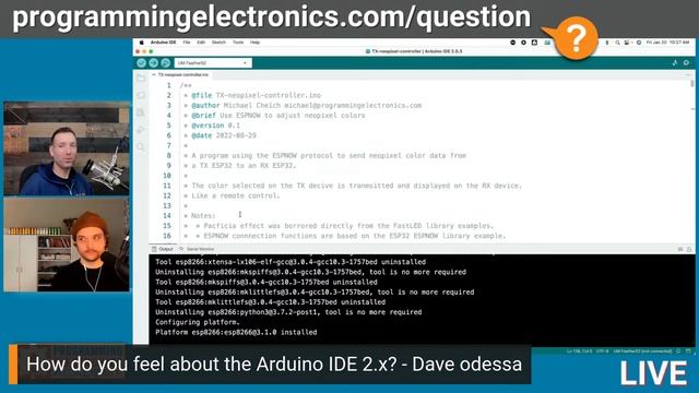 PEA Live Show | Tinkercad, Arduino JSON & delay() vs. millis() смотреть онлайн