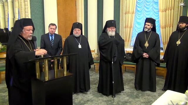 Торжественный прием в Посольстве Российской Федерации в Германии. 11.01.2017, Берлин. смотреть онлайн