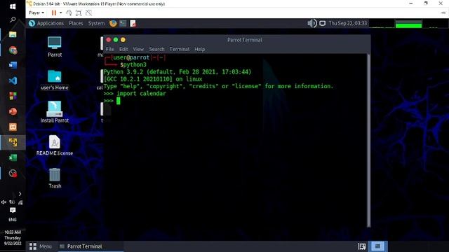 PYTHON : Menampilkan Waktu saat ini, Bulan tertentu + awalan Hari, Kalendar Tahun tertentu - BP2 смотреть онлайн