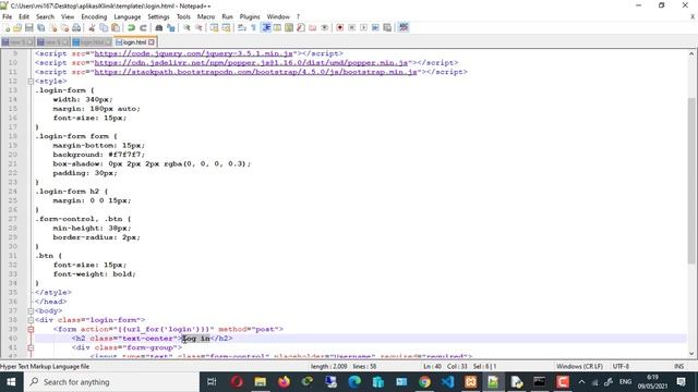 App Klinik Dengan Flask, Bootstrap & MySQL 2 - Database & Login смотреть онлайн