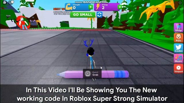 (OCTOBER 2021) ALL *NEW* SECRET OP CODES! Roblox Super Strong Simulator? смотреть онлайн