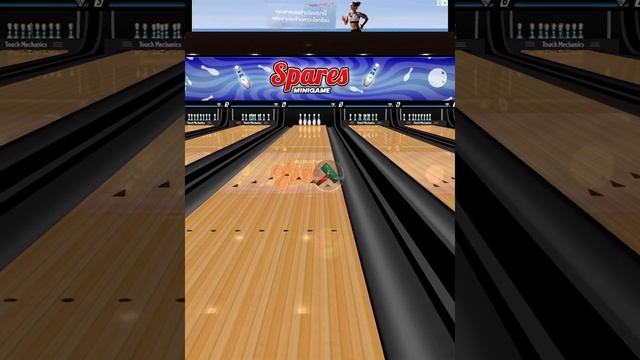Strike! Ten pin bowling - Spares mini game: Expert (No game over) смотреть онлайн