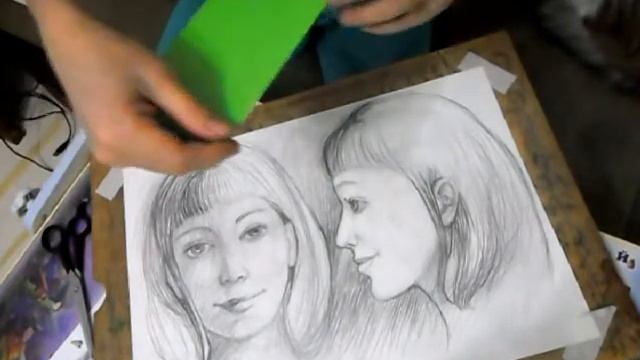 Рисование головы человека