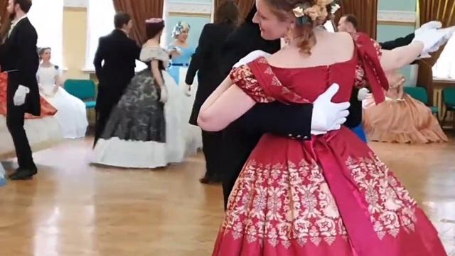 Исторические бальных танцы. Кадриль Парижские вариации. смотреть онлайн