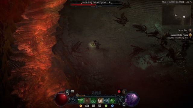 HOW TO DEFEAT BROL, THE TYRANT KING AS A ROGUE - DIABLO 4 - ROGUE VS BROL, THE TYRANT KING смотреть онлайн