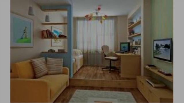 Варианты Зонирования для Маленькой Квартиры смотреть онлайн