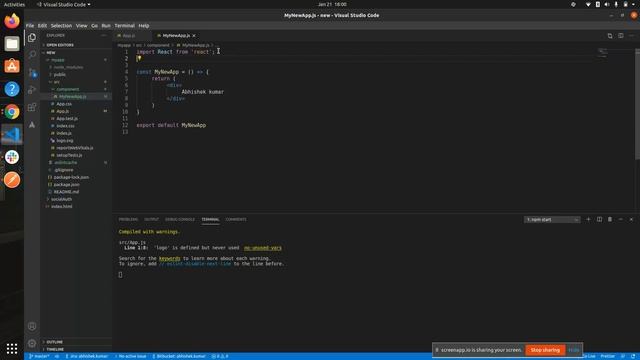 useSate Hook | React hooks | React js Tutorial for beginer смотреть онлайн