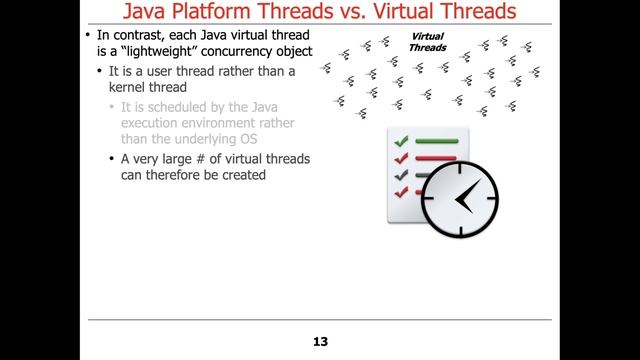 Java Platform Threads vs. Virtual Threads смотреть онлайн