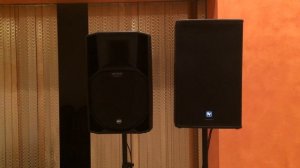 видео звук RCF 735 мк4  VS EV ELX 115P