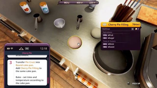 Cooking Simulator EP150: [Cakes & Cookies DLC] Recipe 10 - Cherry Pie смотреть онлайн